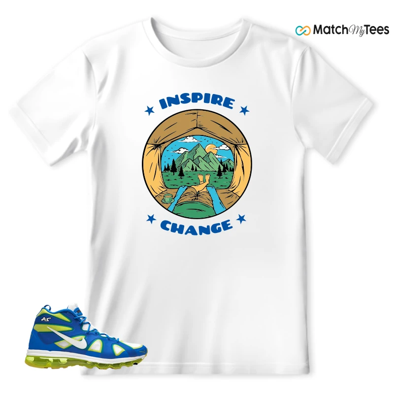 NIKE AIR MAX GRIFFEY FURY SOAR WHITE CYBER BLACK SNEAKER Matching Tees t-shirt