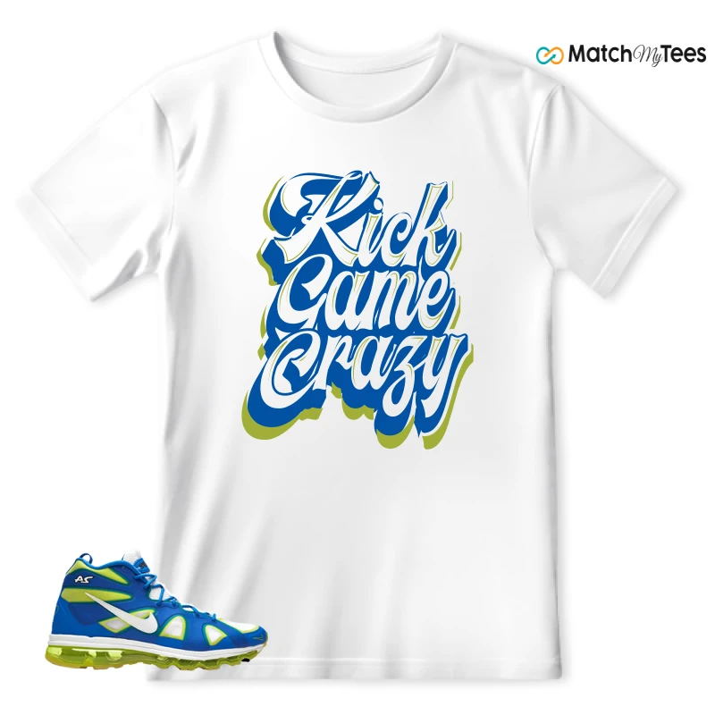 NIKE AIR MAX GRIFFEY FURY SOAR WHITE CYBER BLACK SNEAKER Matching Tees t-shirt