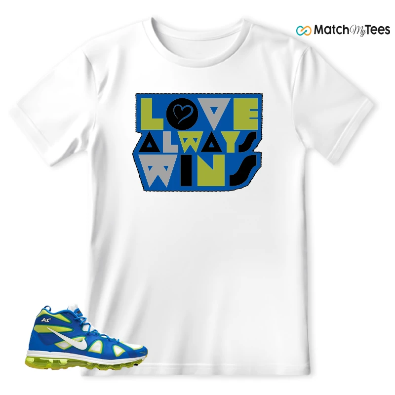 NIKE AIR MAX GRIFFEY FURY SOAR WHITE CYBER BLACK SNEAKER Matching Tees t-shirt