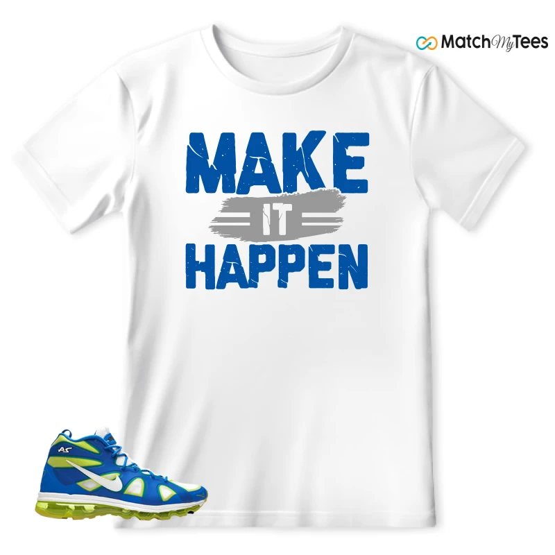 NIKE AIR MAX GRIFFEY FURY SOAR WHITE CYBER BLACK SNEAKER Matching Tees t-shirt