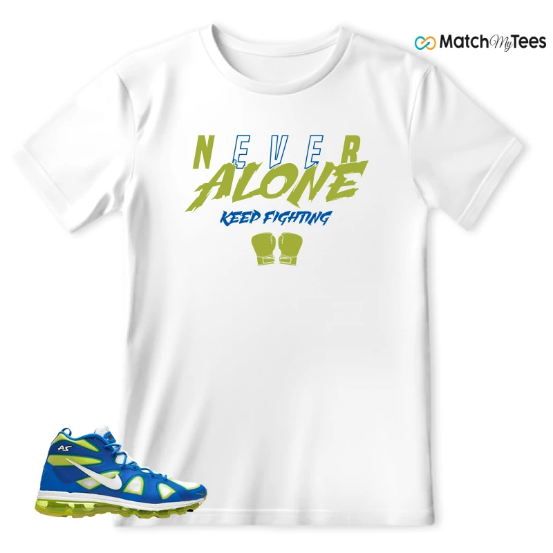 NIKE AIR MAX GRIFFEY FURY SOAR WHITE CYBER BLACK SNEAKER Matching Tees T-shirt for Men
