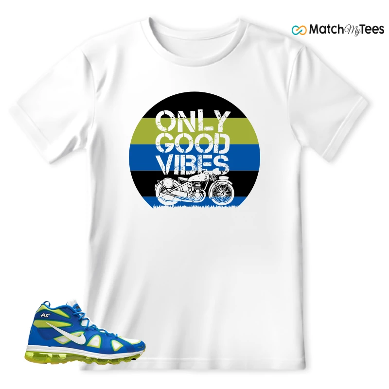 NIKE AIR MAX GRIFFEY FURY SOAR WHITE CYBER BLACK SNEAKER Matching Tees t-shirt