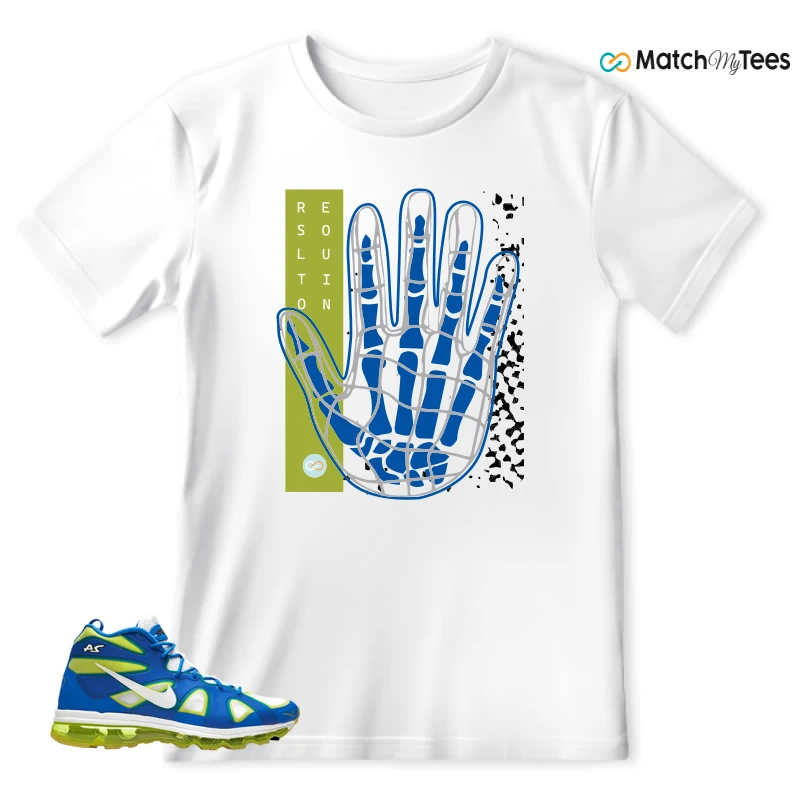 NIKE AIR MAX GRIFFEY FURY SOAR WHITE CYBER BLACK SNEAKER Matching Tees t-shirt