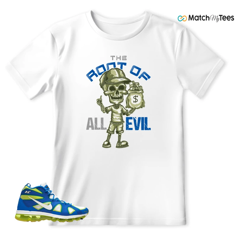 NIKE AIR MAX GRIFFEY FURY SOAR WHITE CYBER BLACK SNEAKER Matching Tees t-shirt