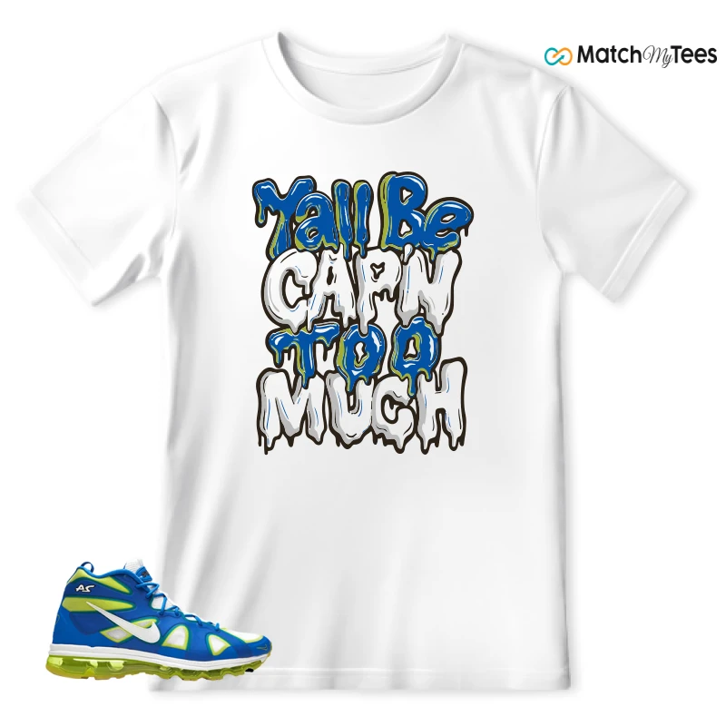 NIKE AIR MAX GRIFFEY FURY SOAR WHITE CYBER BLACK SNEAKER Matching Tees t-shirt