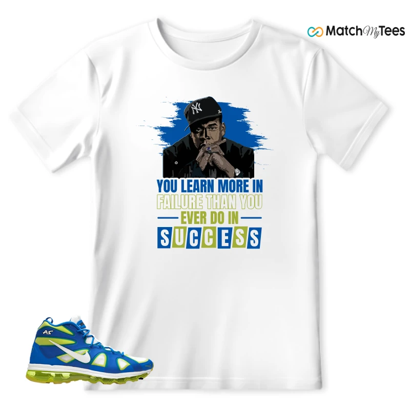 NIKE AIR MAX GRIFFEY FURY SOAR WHITE CYBER BLACK SNEAKER Matching Tees T-shirt for Men