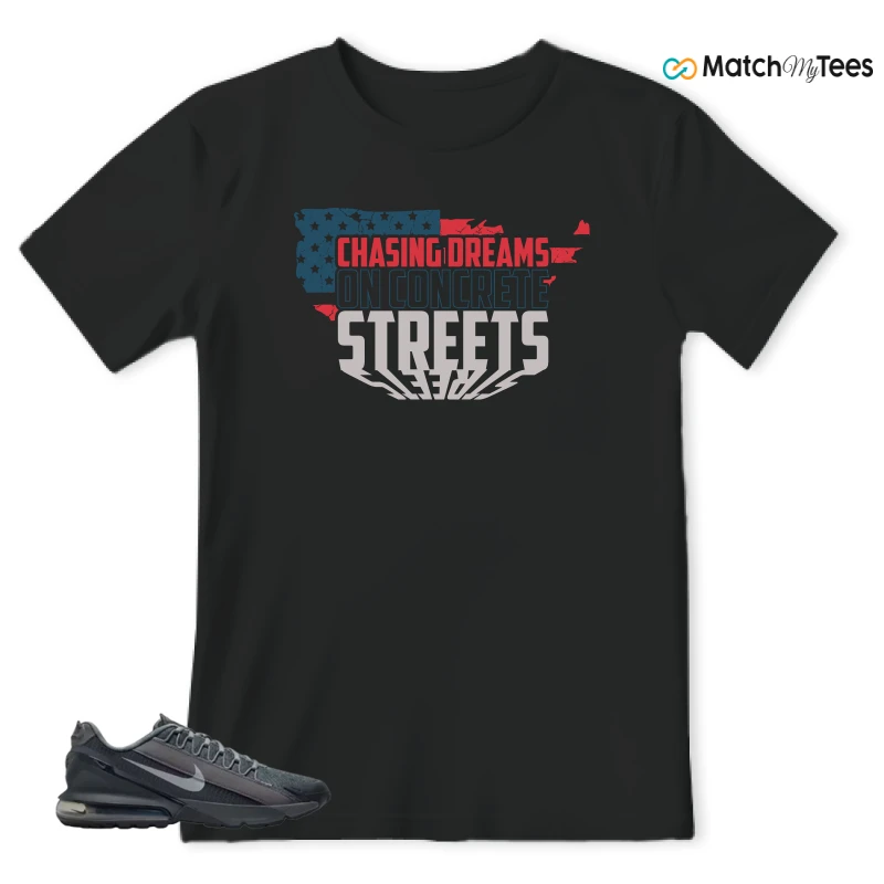 NIKE AIR MAX PULSE ROAM DARK SMOKE GREY SNEAKER Matching Tees T-shirt for Men