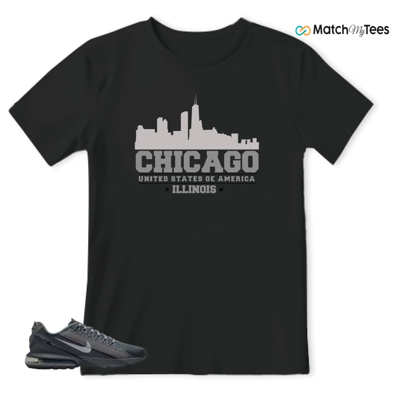 NIKE AIR MAX PULSE ROAM DARK SMOKE GREY SNEAKER Matching Tees t-shirt
