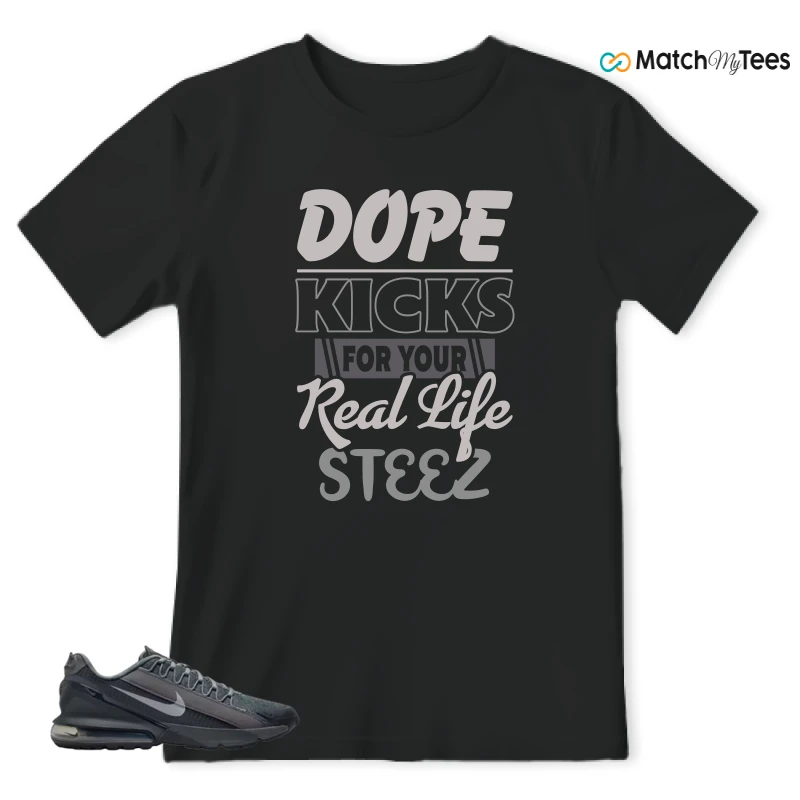 NIKE AIR MAX PULSE ROAM DARK SMOKE GREY SNEAKER Matching Tees t-shirt
