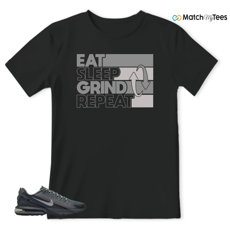 NIKE AIR MAX PULSE ROAM DARK SMOKE GREY SNEAKER Matching Tees t-shirt