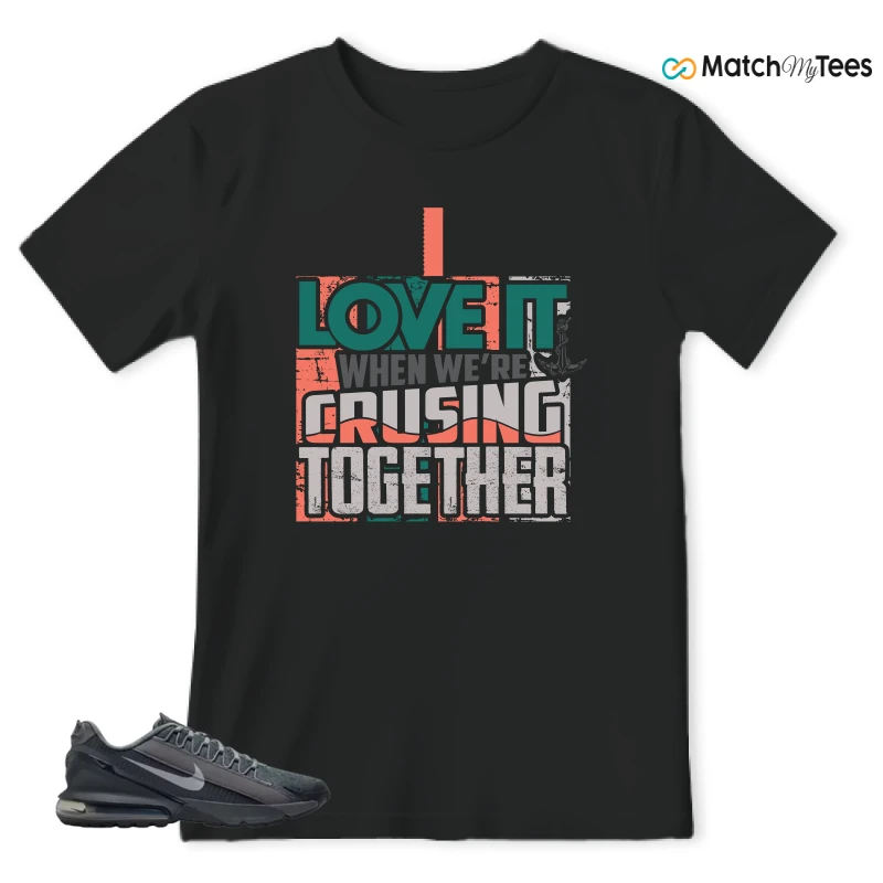 NIKE AIR MAX PULSE ROAM DARK SMOKE GREY SNEAKER Matching Tees t-shirt