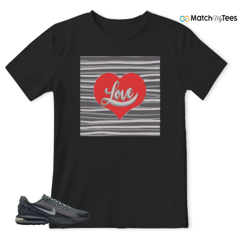NIKE AIR MAX PULSE ROAM DARK SMOKE GREY SNEAKER Matching Tees t-shirt