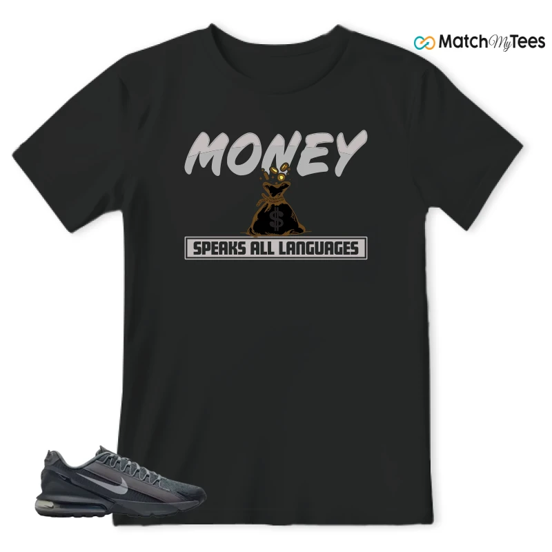 NIKE AIR MAX PULSE ROAM DARK SMOKE GREY SNEAKER Matching Tees t-shirt