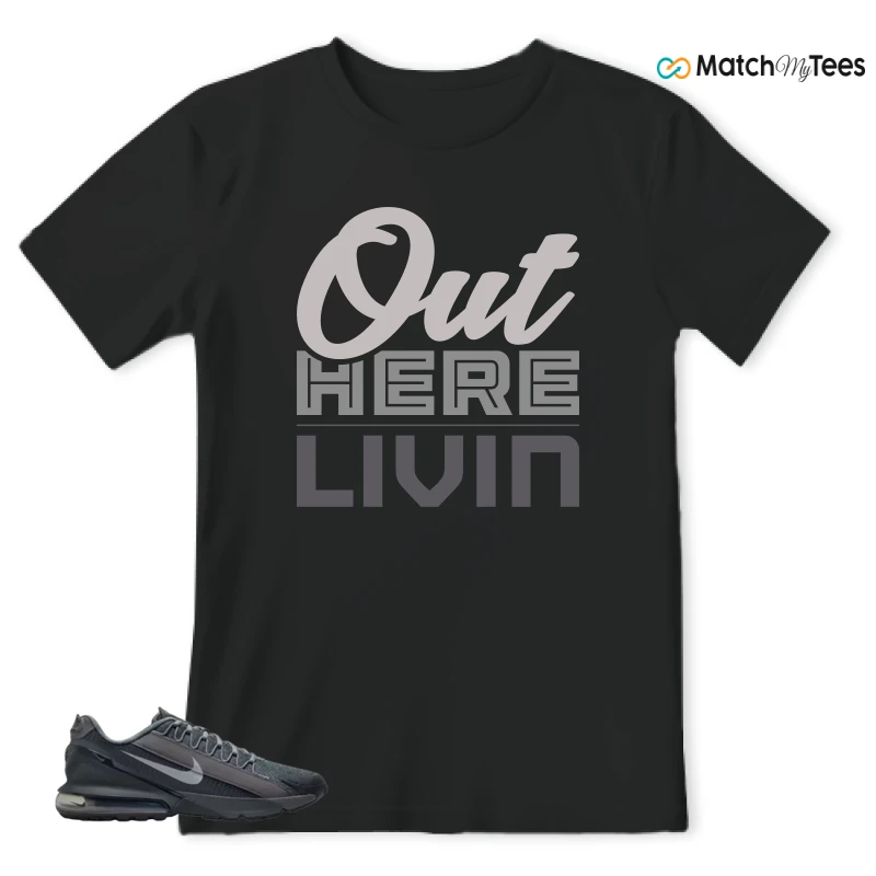 NIKE AIR MAX PULSE ROAM DARK SMOKE GREY SNEAKER Matching Tees t-shirt