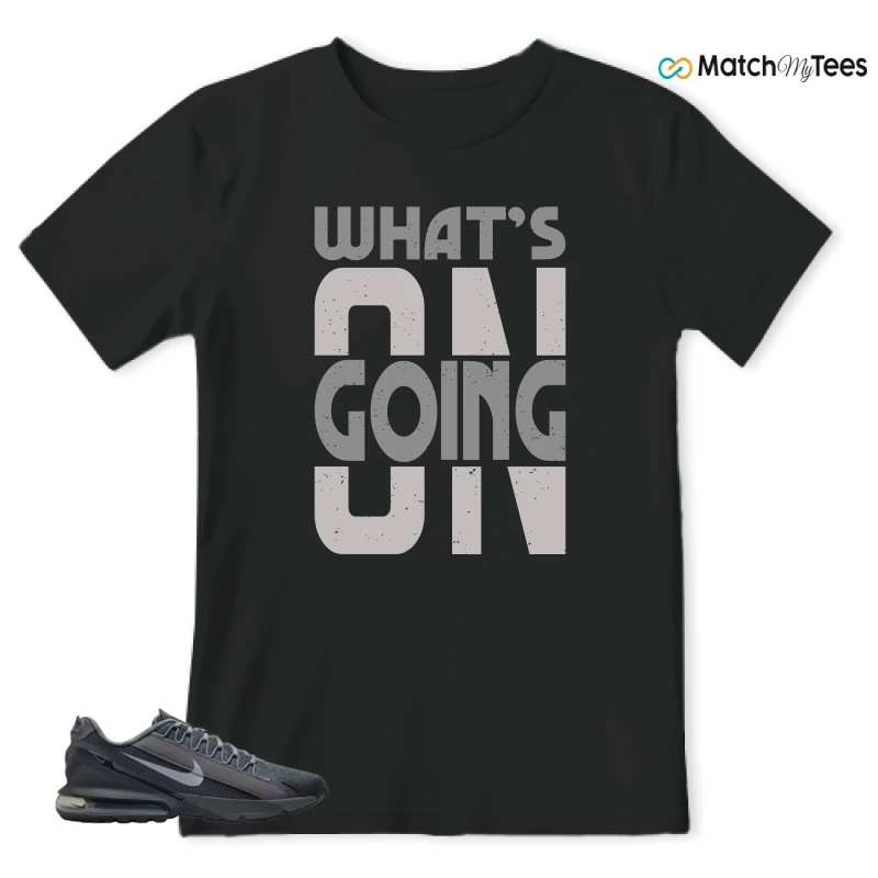 NIKE AIR MAX PULSE ROAM DARK SMOKE GREY SNEAKER Matching Tees t-shirt