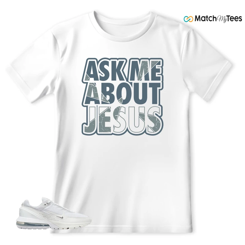NIKE AIR MAX PULSE WHITE CHROME SNEAKER Matching Tees t-shirt