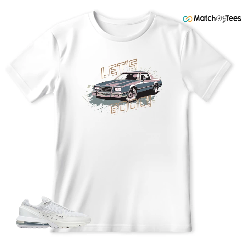 NIKE AIR MAX PULSE WHITE CHROME SNEAKER Matching Tees T-shirt for Men