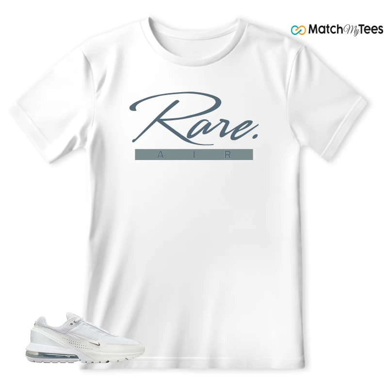 NIKE AIR MAX PULSE WHITE CHROME SNEAKER Matching Tees t-shirt