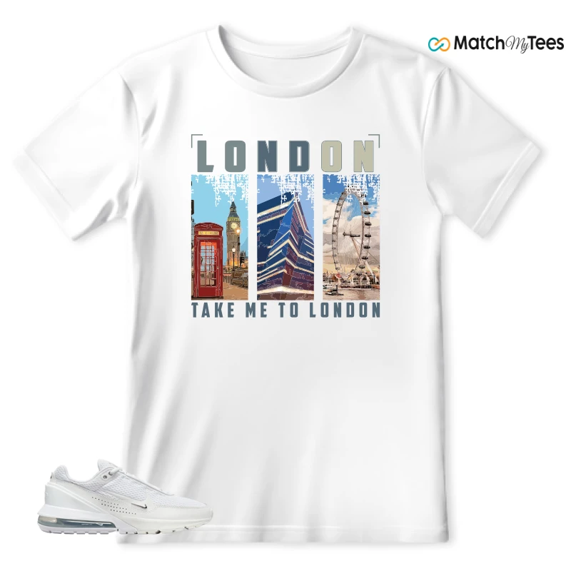 NIKE AIR MAX PULSE WHITE CHROME SNEAKER Matching Tees t-shirt