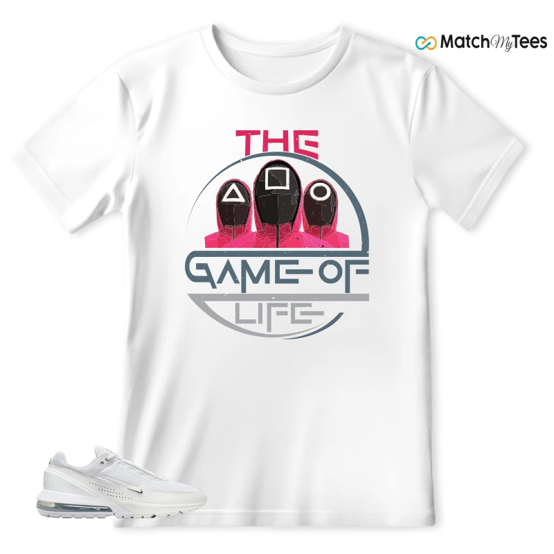 NIKE AIR MAX PULSE WHITE CHROME SNEAKER Matching Tees t-shirt
