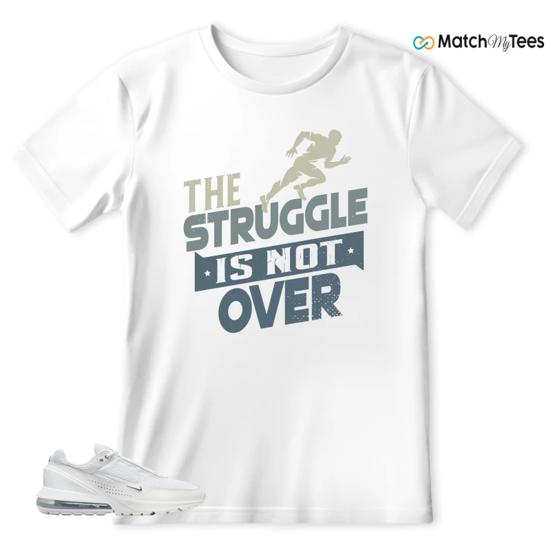 NIKE AIR MAX PULSE WHITE CHROME SNEAKER Matching Tees t-shirt