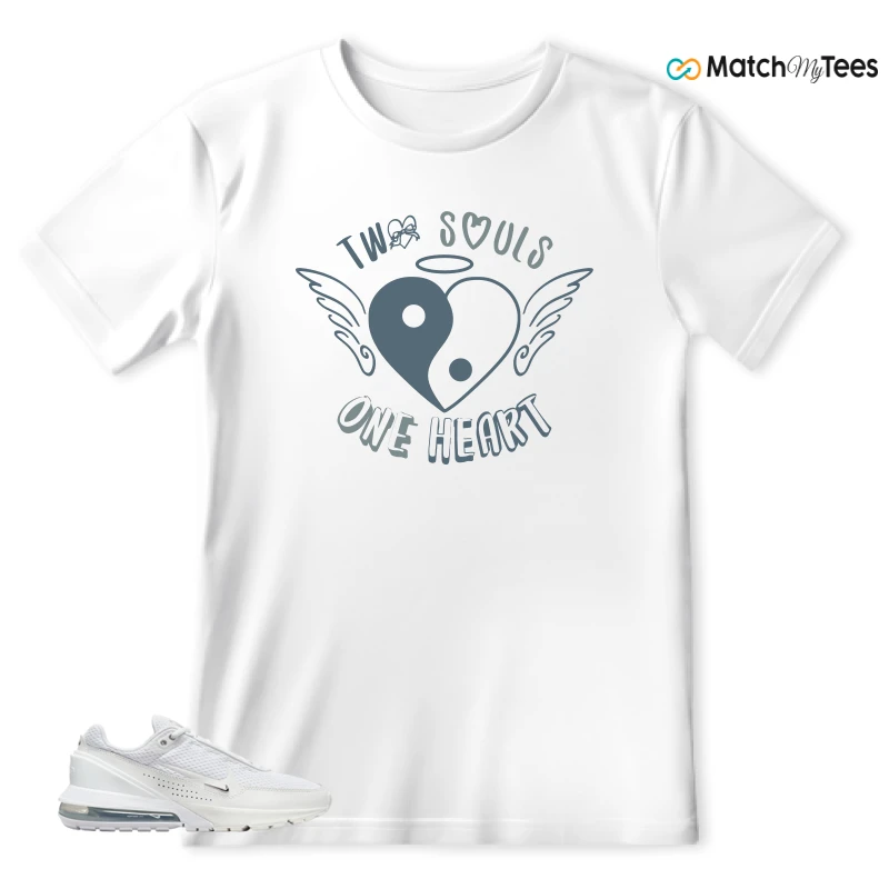 NIKE AIR MAX PULSE WHITE CHROME SNEAKER Matching Tees t-shirt