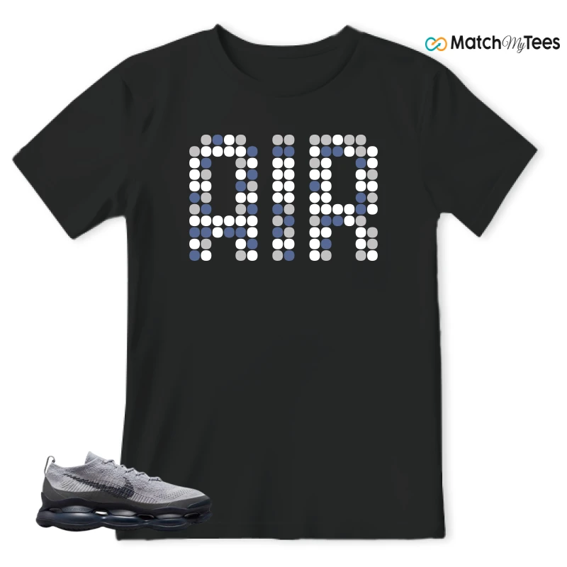 NIKE AIR MAX SCORPION DARK PEWTER MIDNIGHT NVAY SNEAKER Matching Tees t-shirt