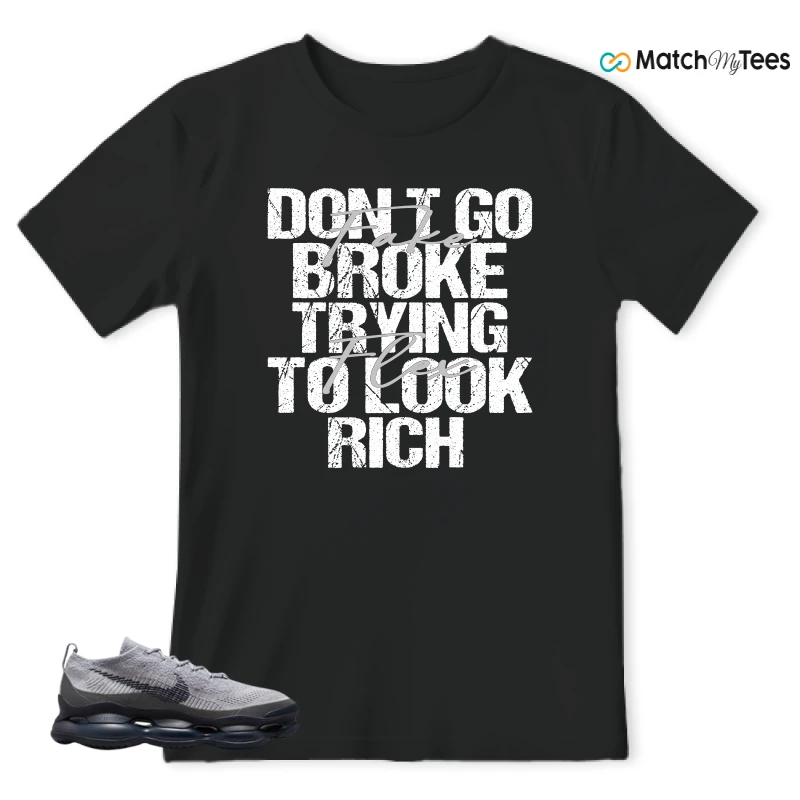 NIKE AIR MAX SCORPION DARK PEWTER MIDNIGHT NVAY SNEAKER Matching Tees t-shirt