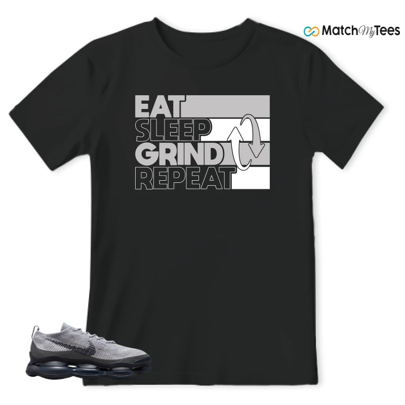 NIKE AIR MAX SCORPION DARK PEWTER MIDNIGHT NVAY SNEAKER Matching Tees t-shirt
