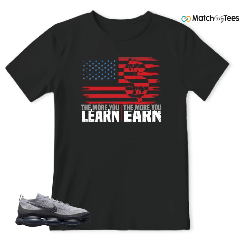 NIKE AIR MAX SCORPION DARK PEWTER MIDNIGHT NVAY SNEAKER Matching Tees t-shirt