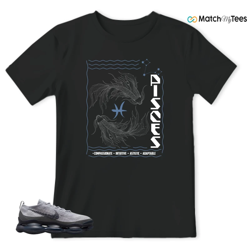 NIKE AIR MAX SCORPION DARK PEWTER MIDNIGHT NVAY SNEAKER Matching Tees t-shirt