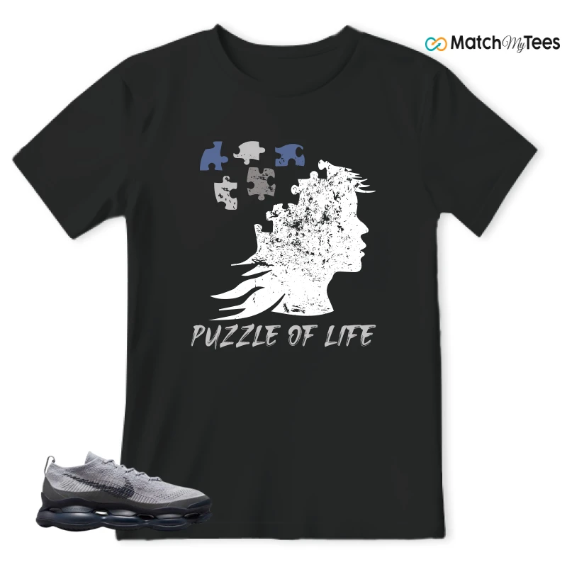 NIKE AIR MAX SCORPION DARK PEWTER MIDNIGHT NVAY SNEAKER Matching Tees t-shirt