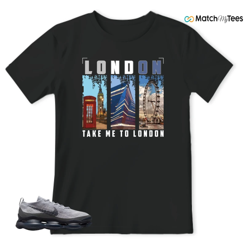 NIKE AIR MAX SCORPION DARK PEWTER MIDNIGHT NVAY SNEAKER Matching Tees t-shirt