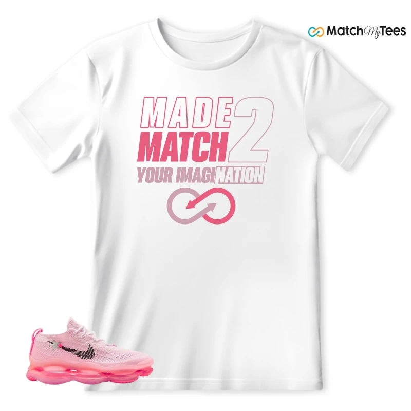 NIKE AIR MAX SCORPION FK BARBIE (WOMEN'S) SNEAKER Matching Tees t-shirt