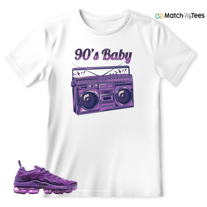 NIKE AIR VAPORMAX PLUS PURPLE SNEAKER Matching Tees t-shirt