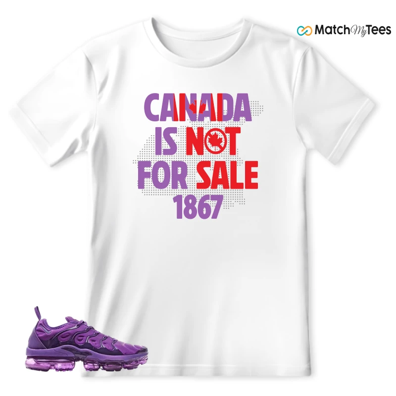 NIKE AIR VAPORMAX PLUS PURPLE SNEAKER Matching Tees t-shirt