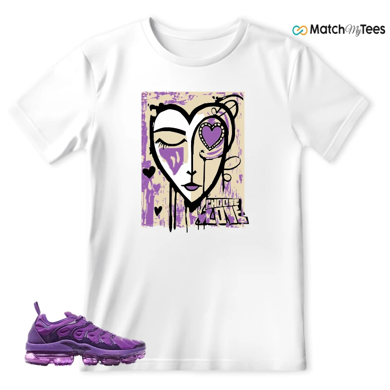 NIKE AIR VAPORMAX PLUS PURPLE SNEAKER Matching Tees t-shirt