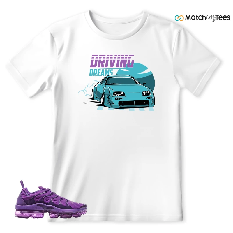 NIKE AIR VAPORMAX PLUS PURPLE SNEAKER Matching Tees t-shirt