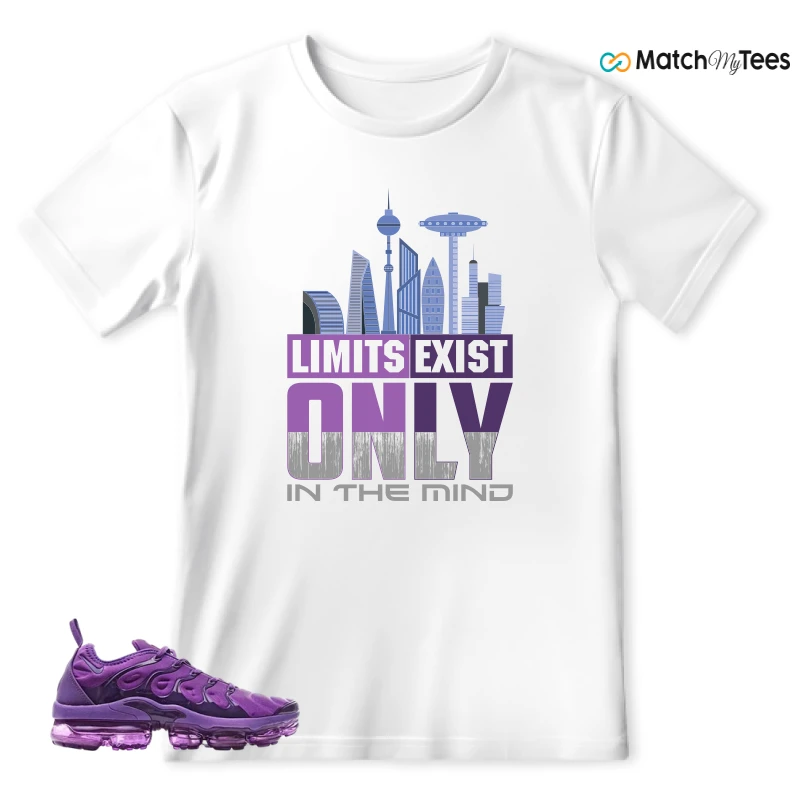 NIKE AIR VAPORMAX PLUS PURPLE SNEAKER Matching Tees t-shirt