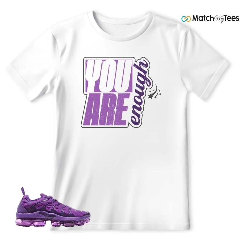 NIKE AIR VAPORMAX PLUS PURPLE SNEAKER Matching Tees t-shirt