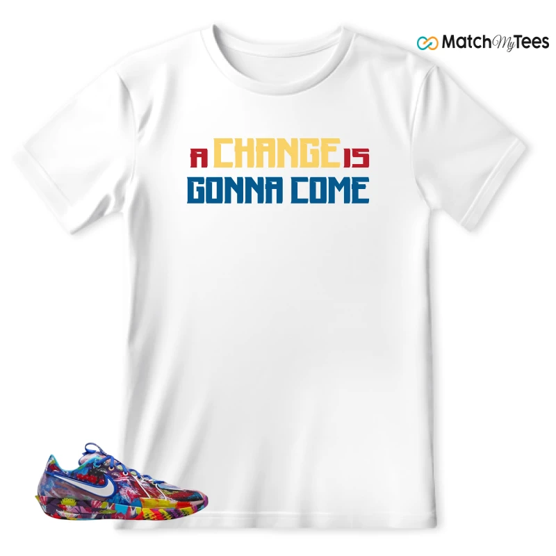 NIKE AIR ZOOM GT CUT 3 JEWELL LOYD PAINT SNEAKER Matching Tees t-shirt