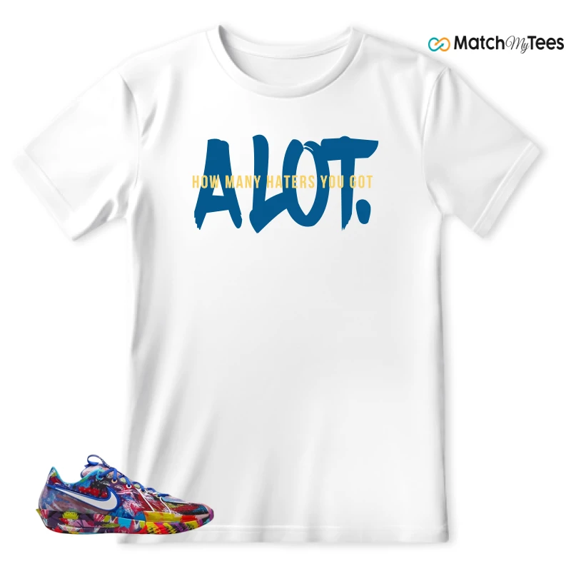 NIKE AIR ZOOM GT CUT 3 JEWELL LOYD PAINT SNEAKER Matching Tees t-shirt