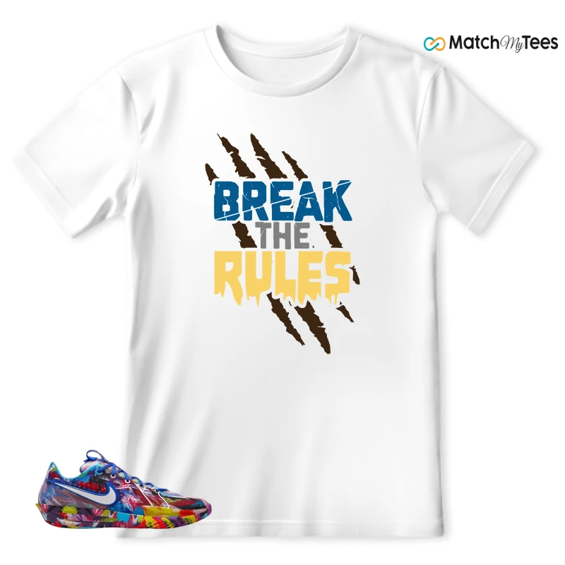 NIKE AIR ZOOM GT CUT 3 JEWELL LOYD PAINT SNEAKER Matching Tees t-shirt