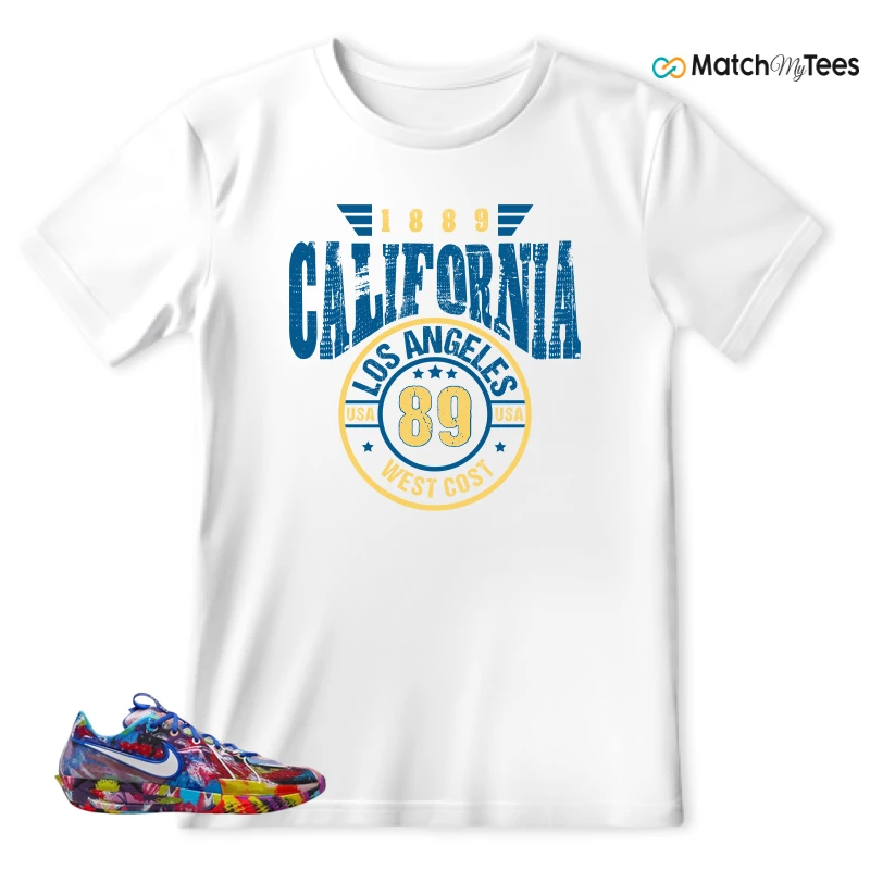 NIKE AIR ZOOM GT CUT 3 JEWELL LOYD PAINT SNEAKER Matching Tees t-shirt