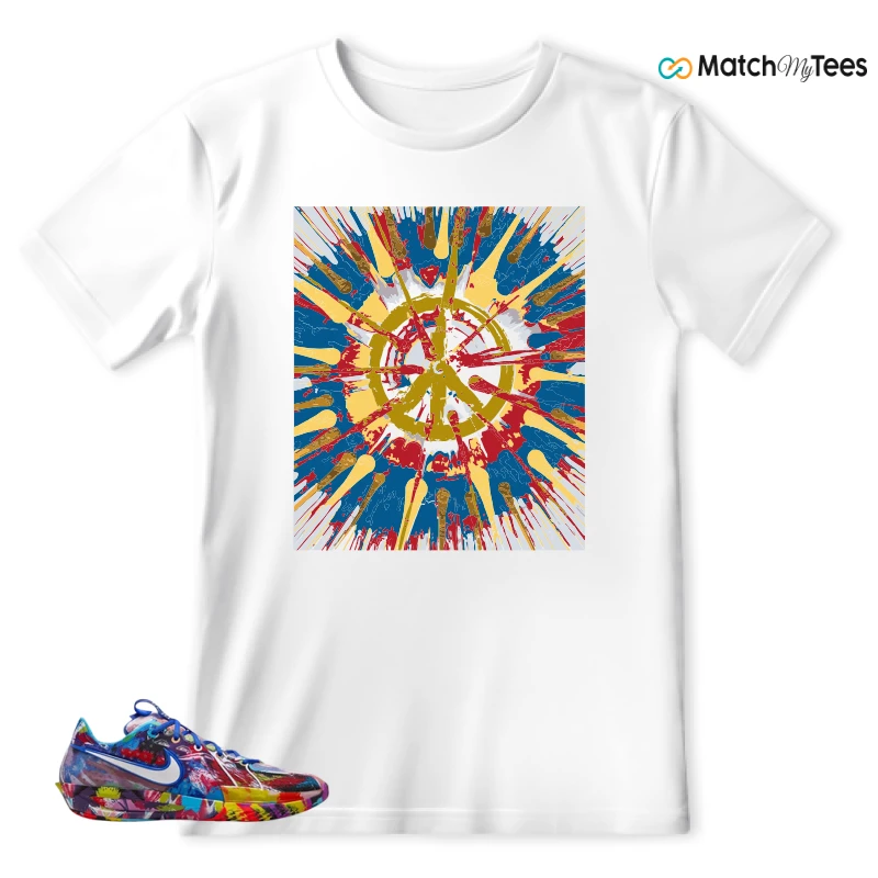 NIKE AIR ZOOM GT CUT 3 JEWELL LOYD PAINT SNEAKER Matching Tees t-shirt