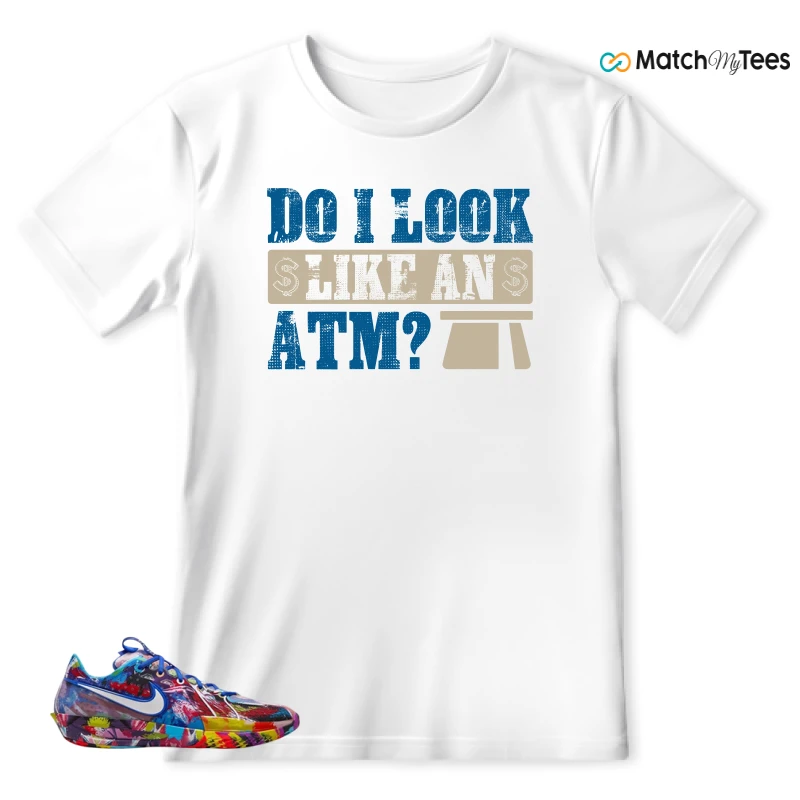 NIKE AIR ZOOM GT CUT 3 JEWELL LOYD PAINT SNEAKER Matching Tees t-shirt