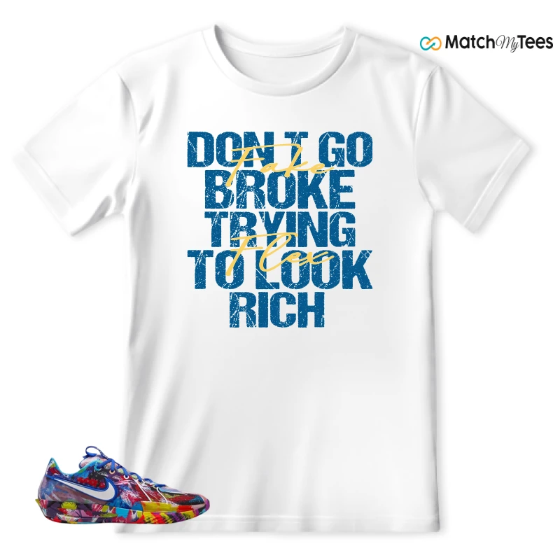 NIKE AIR ZOOM GT CUT 3 JEWELL LOYD PAINT SNEAKER Matching Tees t-shirt