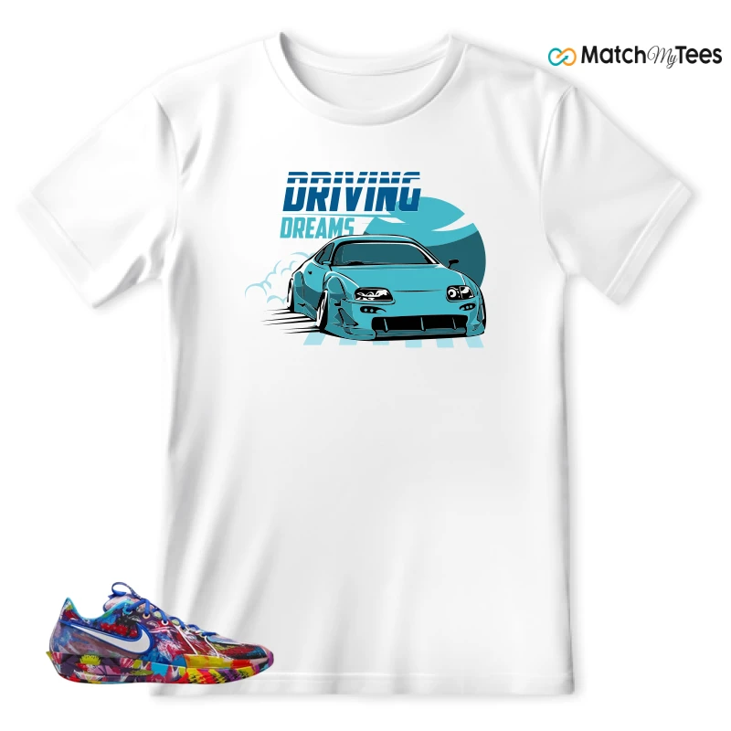 NIKE AIR ZOOM GT CUT 3 JEWELL LOYD PAINT SNEAKER Matching Tees t-shirt