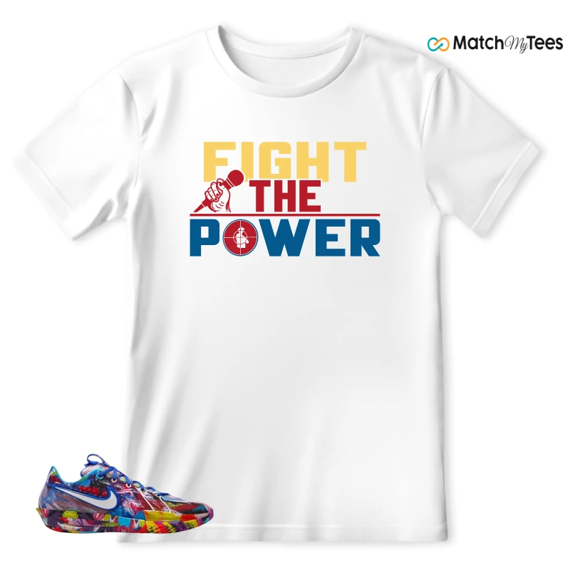 NIKE AIR ZOOM GT CUT 3 JEWELL LOYD PAINT SNEAKER Matching Tees t-shirt
