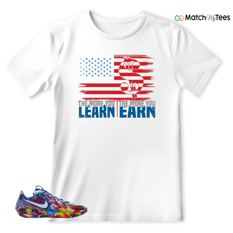 NIKE AIR ZOOM GT CUT 3 JEWELL LOYD PAINT SNEAKER Matching Tees T-shirt for Men